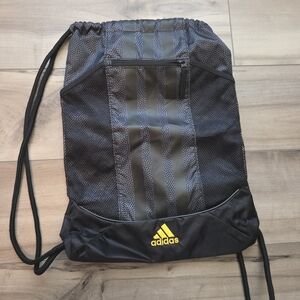 Adidas Black Drawstring Bag